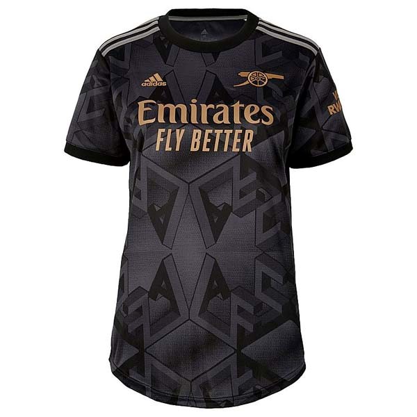 Tailandia Camiseta Arsenal Replica Segunda Ropa Mujer 2022/23